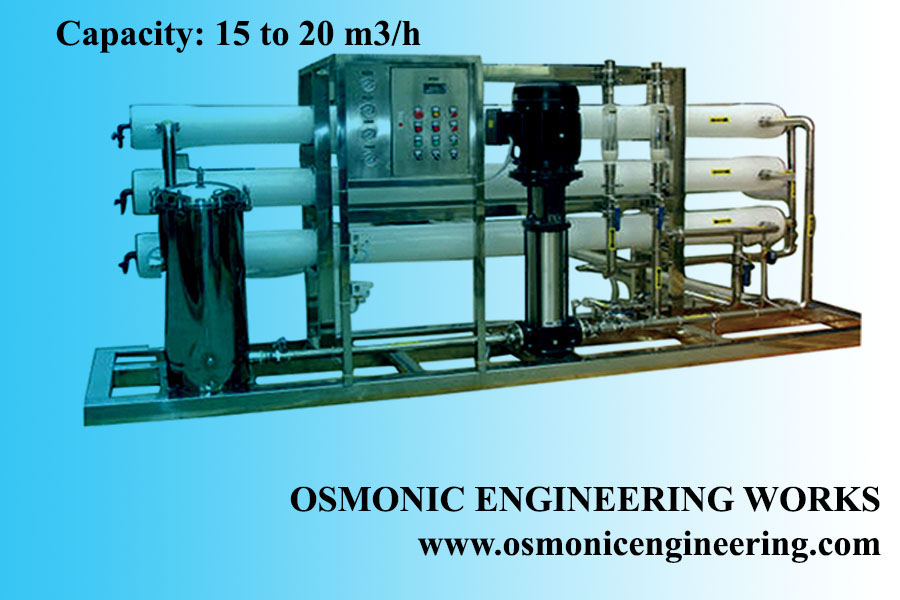 Reverse osmosis system: 15000LPH