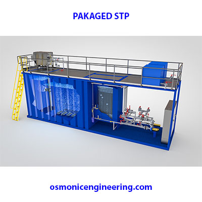 Packaged sewerage treatment plant