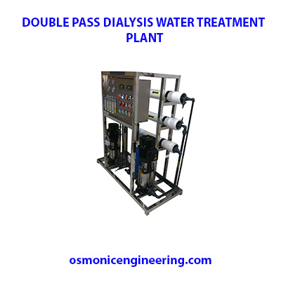 Kidney dialysis water treatment plant (Double Pass)
